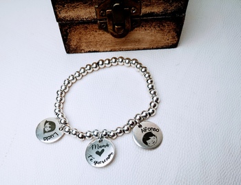 pulsera acero mujer