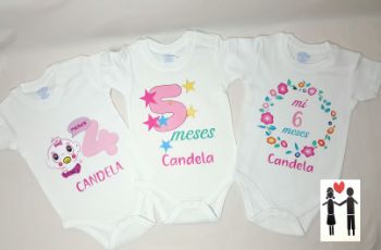 pack body bebé cumple mes