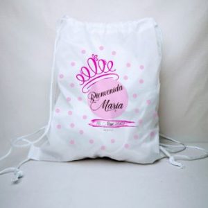 mochila gracias por venir