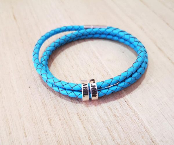 pulsera aros hombre cierre fino - Imagen 7