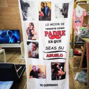 toalla con fotos