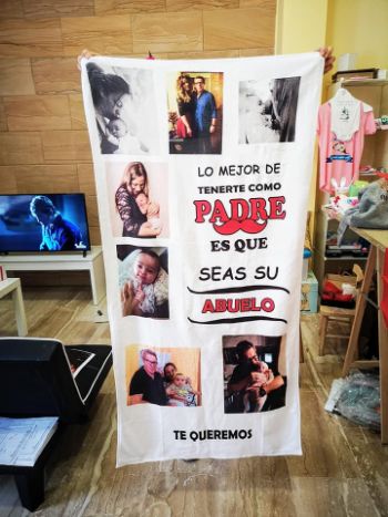 toalla con fotos