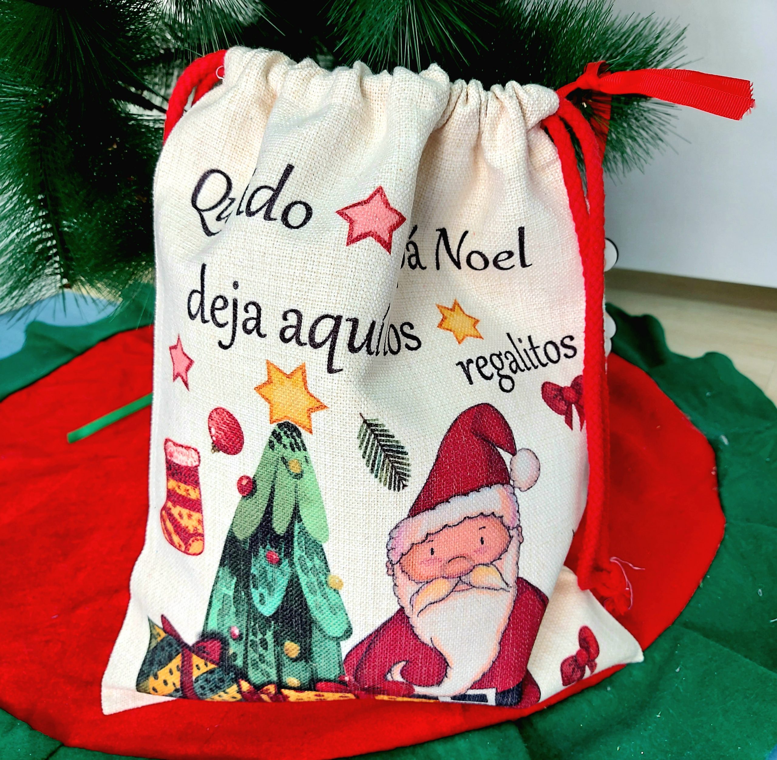 Saco Navidad Papá Noel