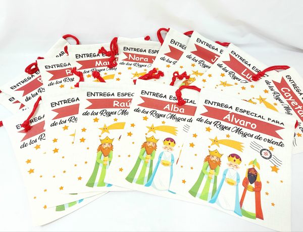 Saco Navidad Reyes Magos - Imagen 7