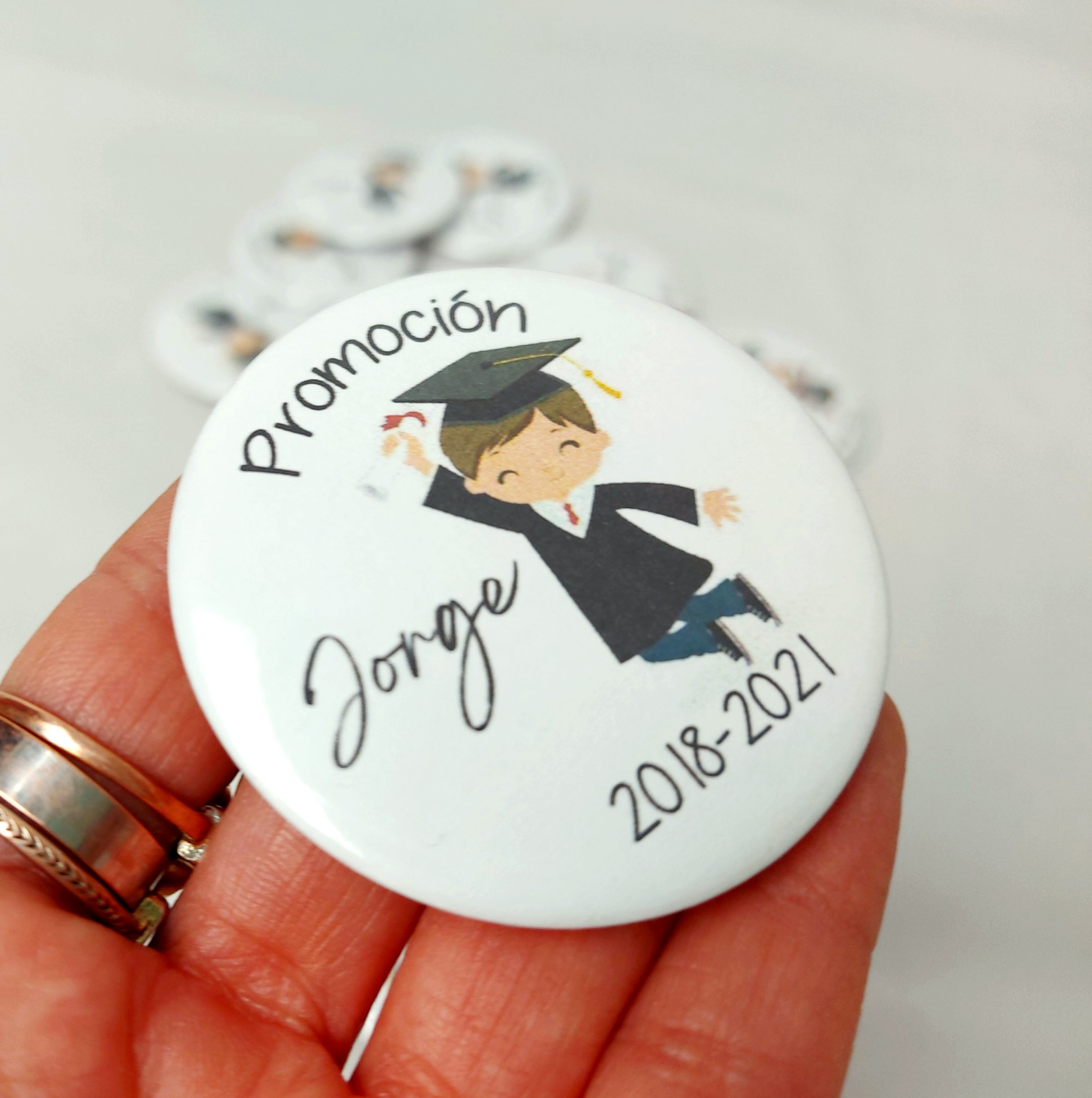 Chapas graduación - Imagen 2