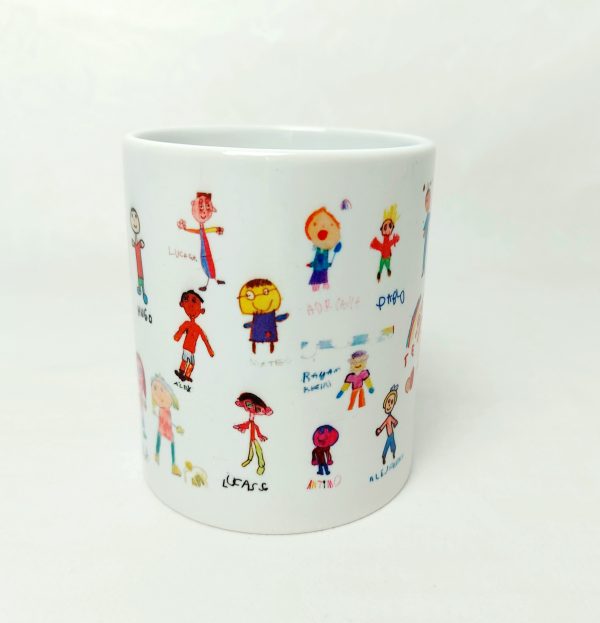 Tazas seño dibujo niños - Imagen 3