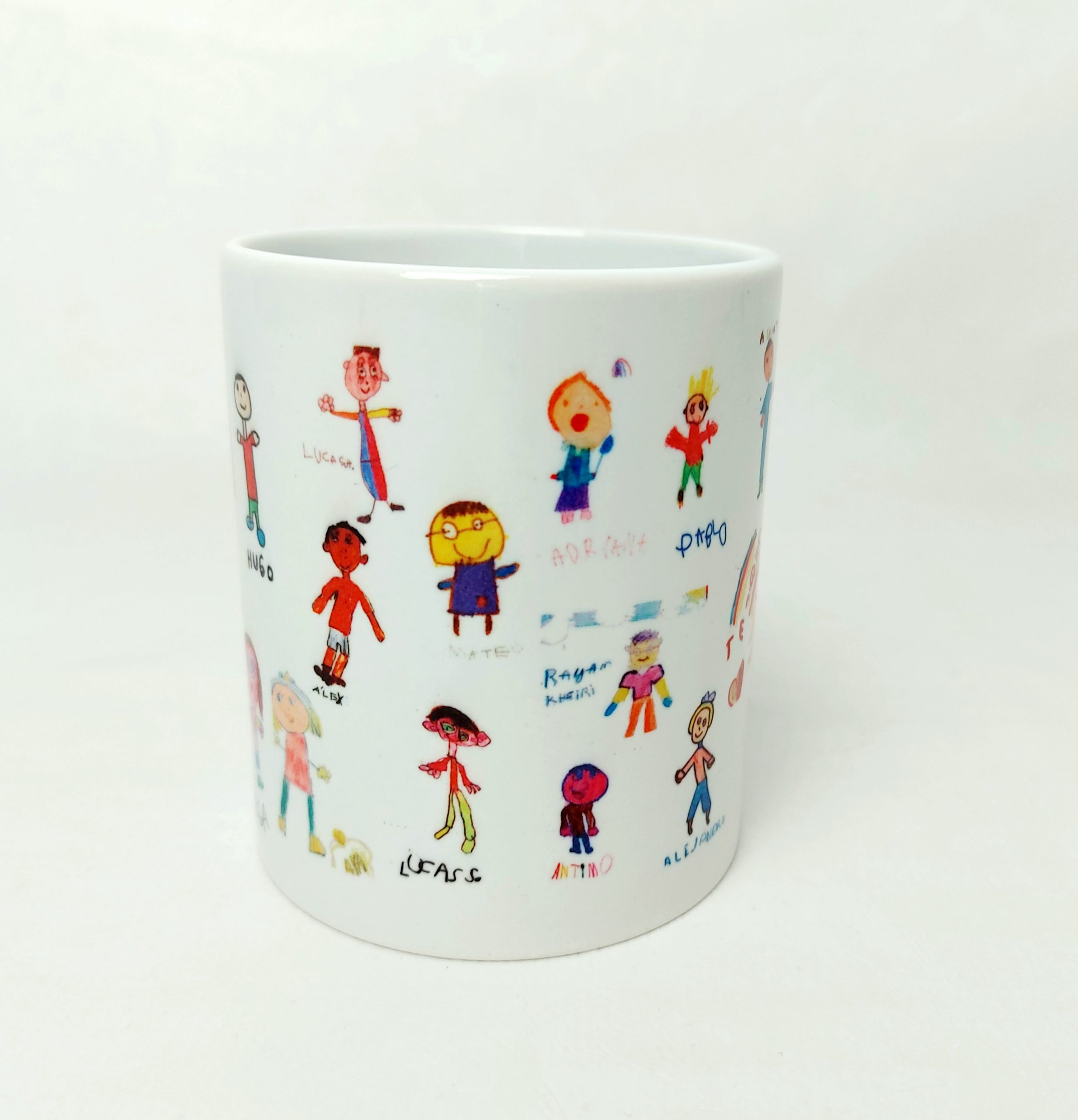 Tazas seño dibujo niños - Imagen 3
