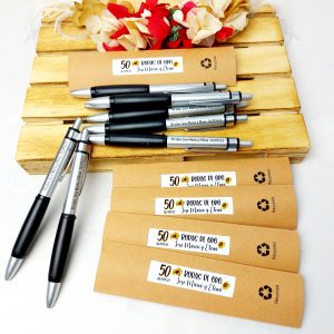 Bolígrafo personalizado con láser para detalles de invitados