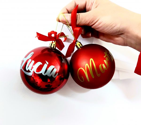Bola navidad con nombre - Imagen 3