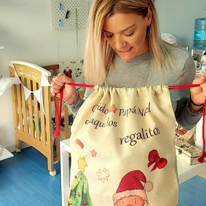 Saco Navidad Papá Noel XL