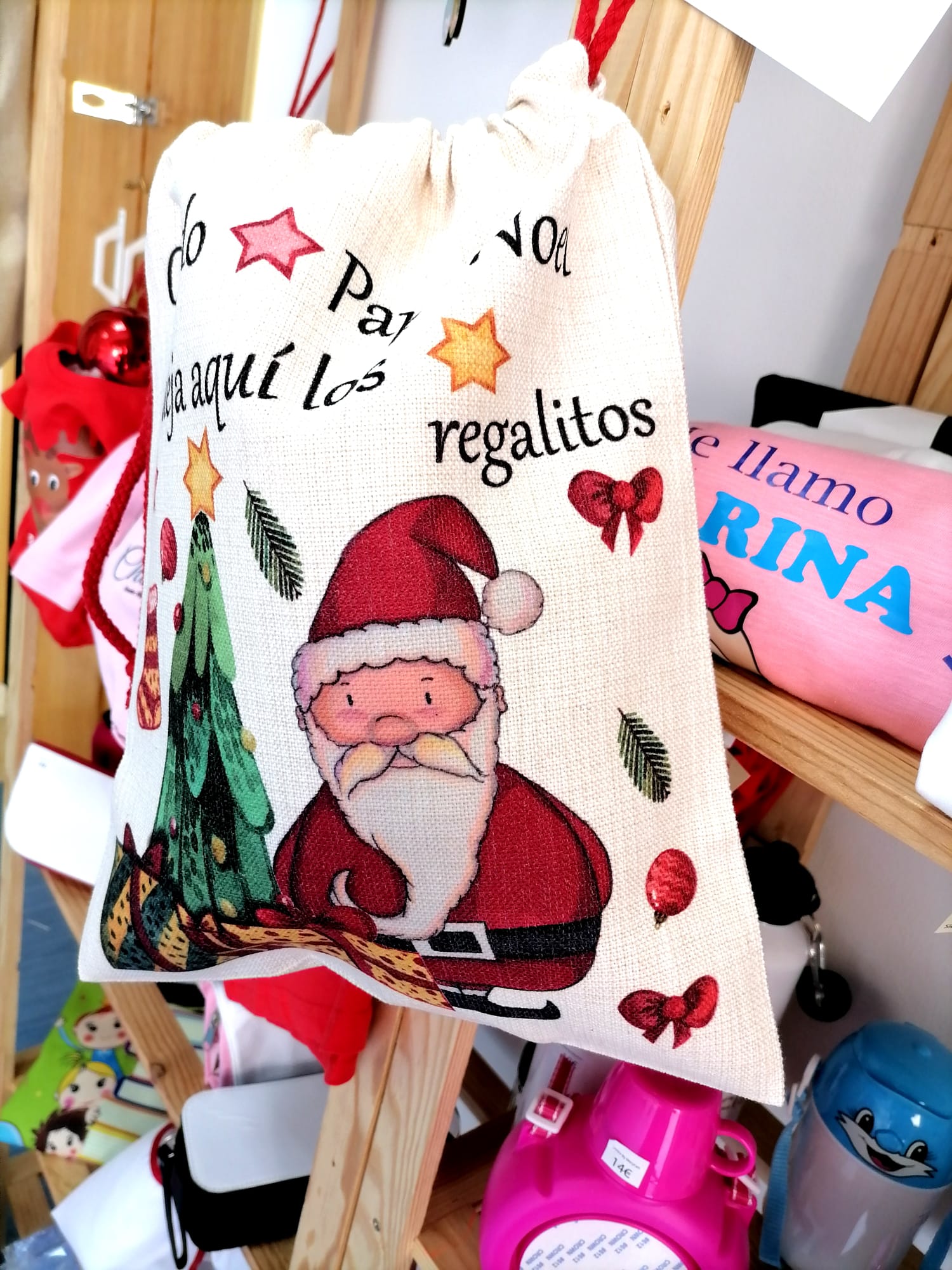 Saco Navidad Papá Noel - Imagen 7