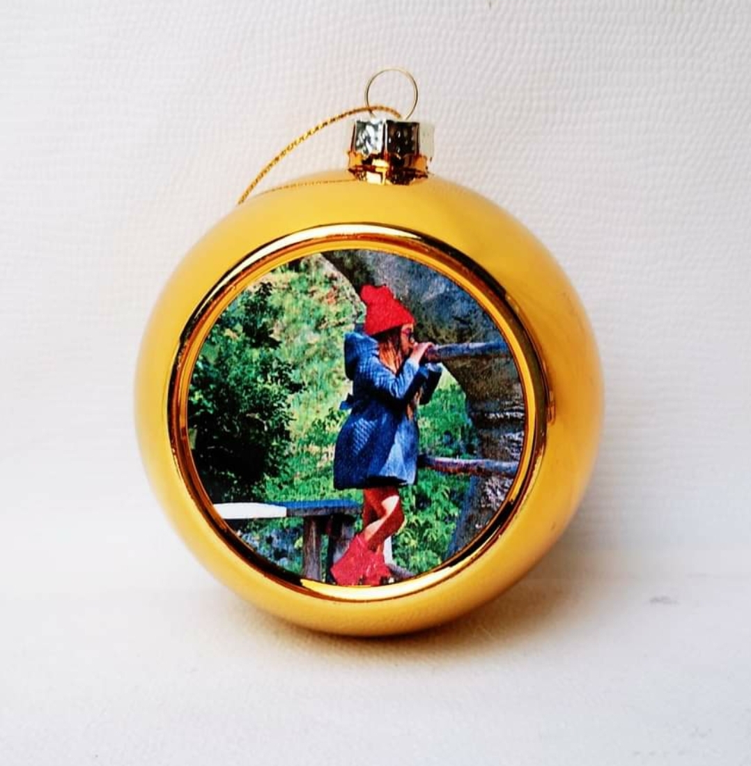 Bola navidad con foto - Imagen 4