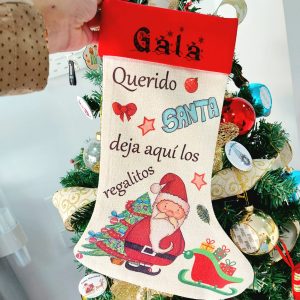 Calcetín Navidad Papá Noel
