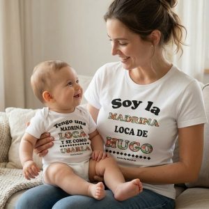 camiseta y body a juego original