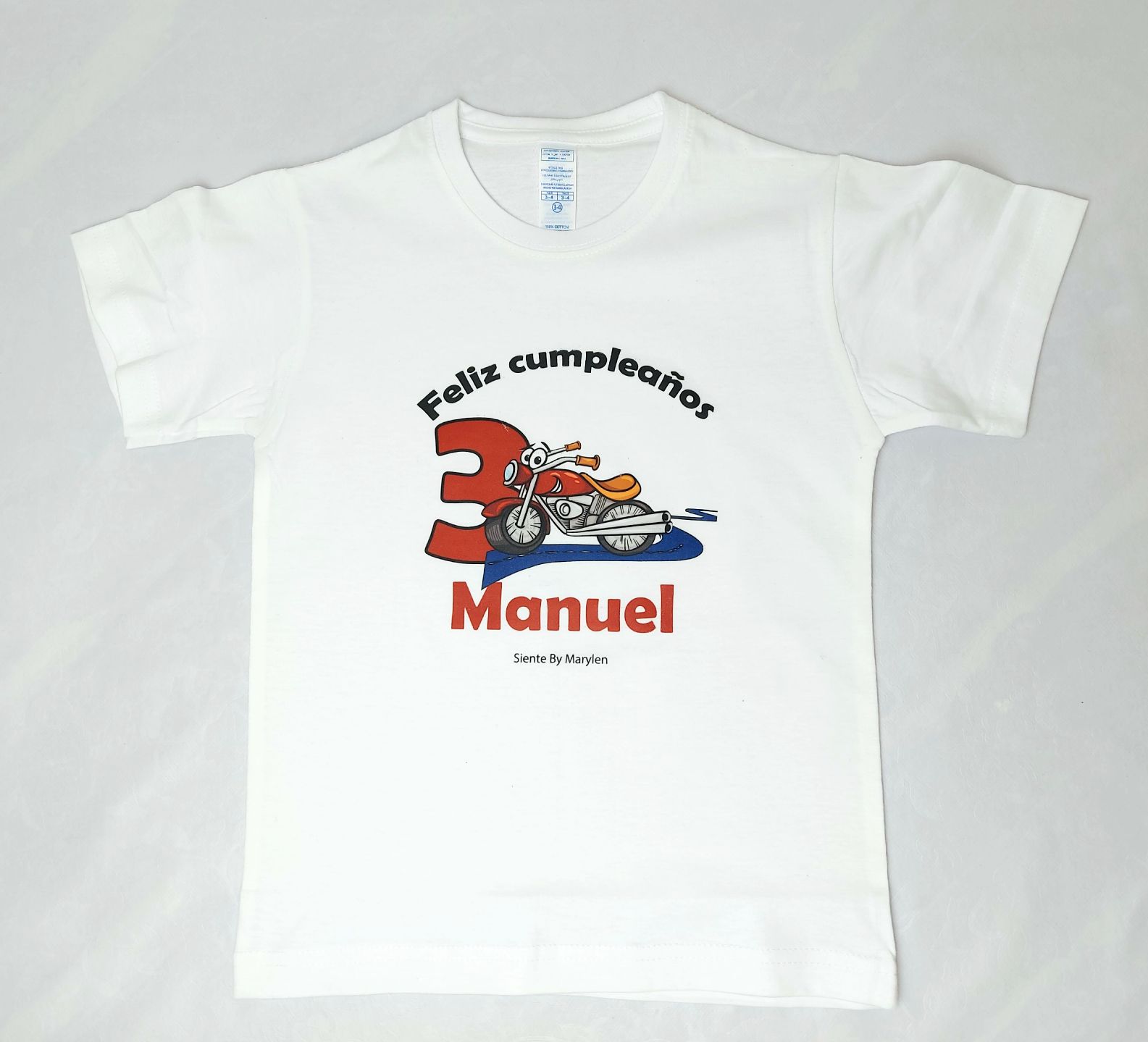 Feliz cumpleaños moto