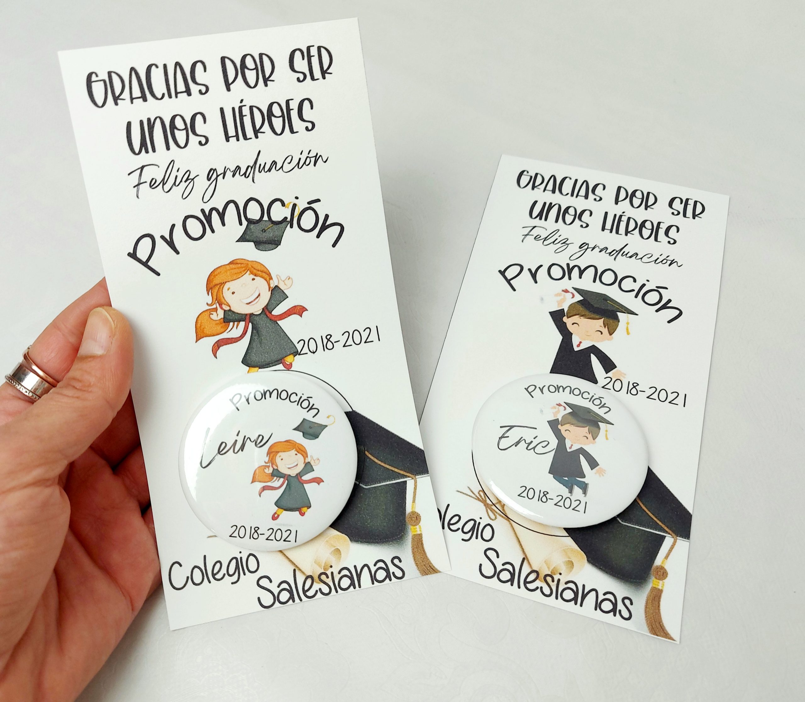 Chapas graduación - Imagen 4