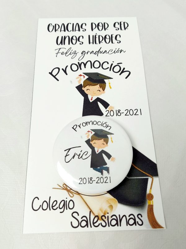 Chapas graduación - Imagen 3