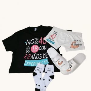 conjunto completo cumpleaños hombre