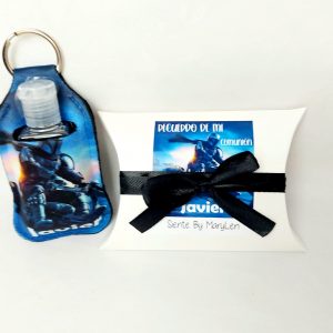 Llavero funda neopreno botella hidroalcohol