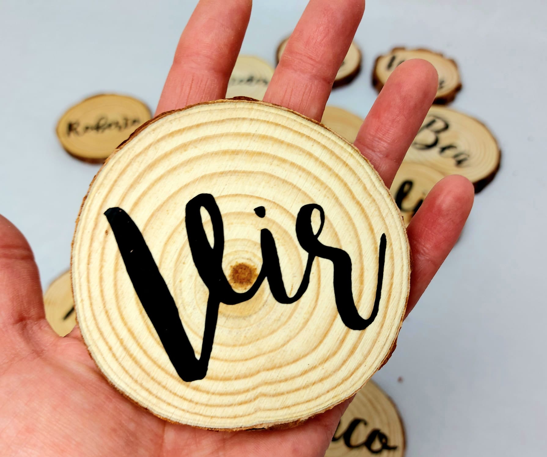 Posavasos de pino - Imagen 4