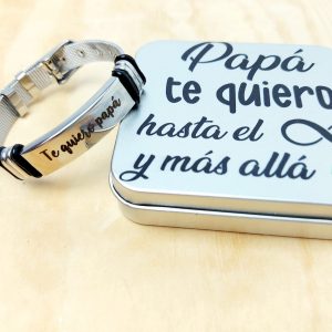 Pulsera malla acero