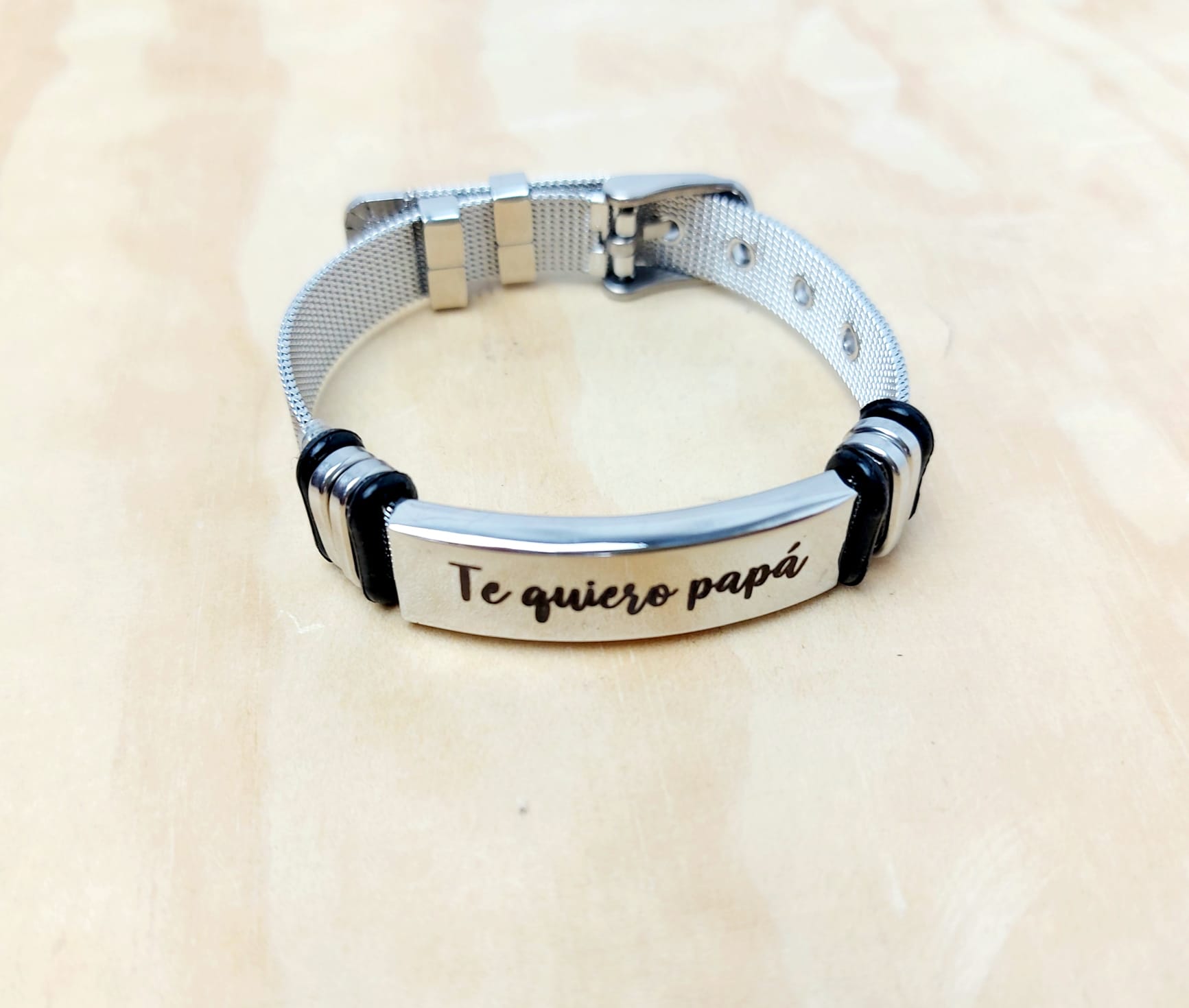 Pulsera malla acero - Imagen 3