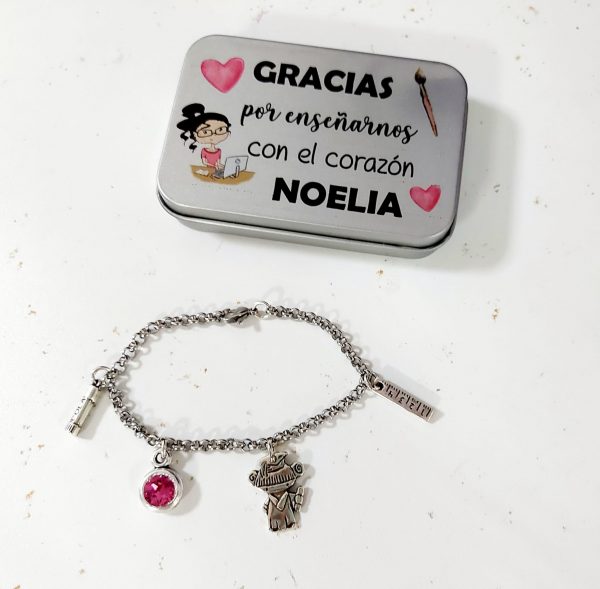 Pulsera abalorios y cristal Swarosky - Imagen 5
