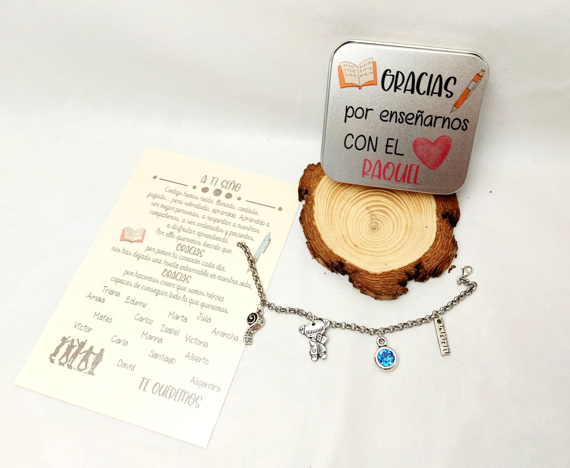 Pulsera abalorios y cristal Swarosky