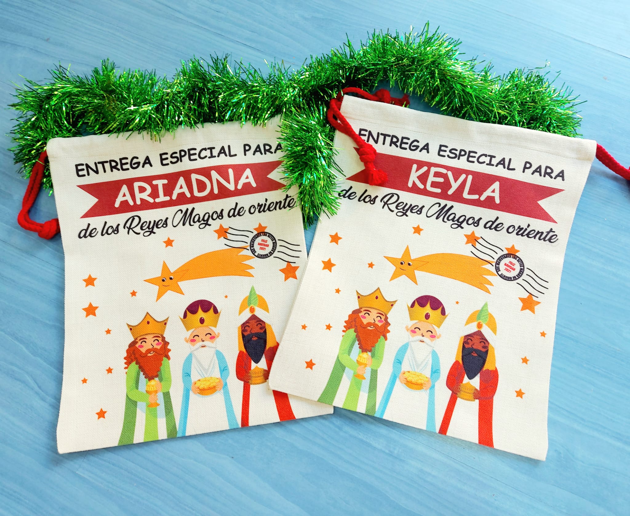 Saco Navidad Reyes Magos - Imagen 5
