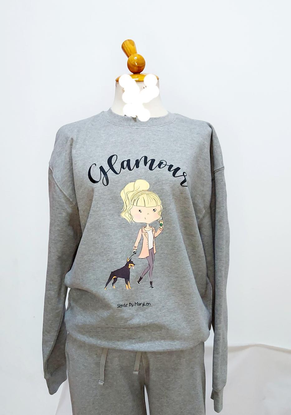 Sudadera Glamour
