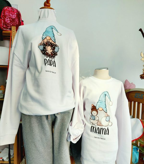Sudadera Gnomo, unisex - Imagen 3