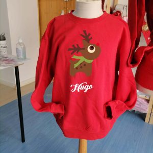 Sudadera reno niño