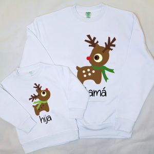 Sudadera reno hombre