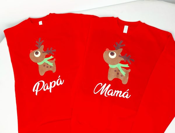 Sudadera reno mujer - Imagen 3