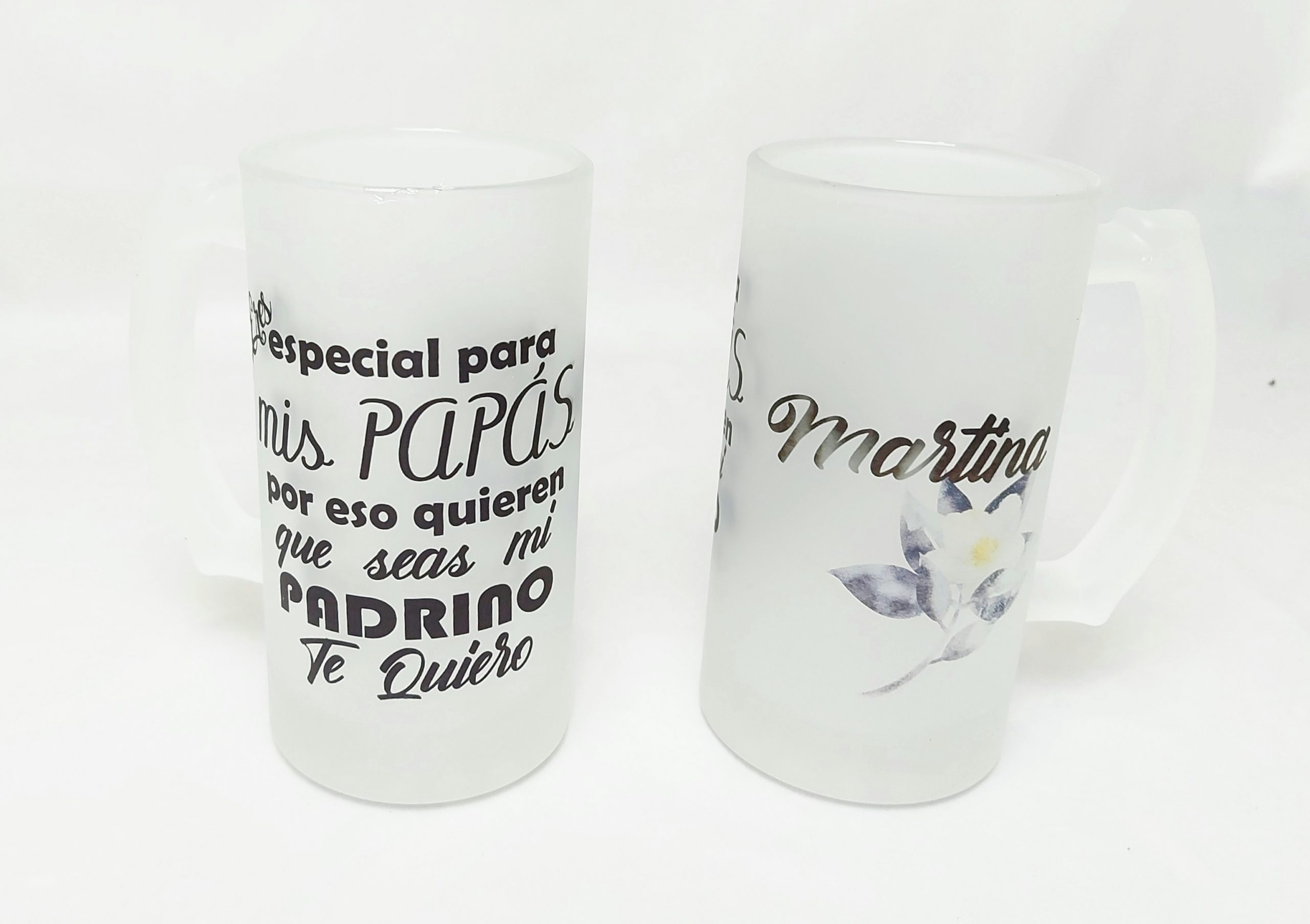 Jarra cerveza cristal esmerilado - Imagen 2