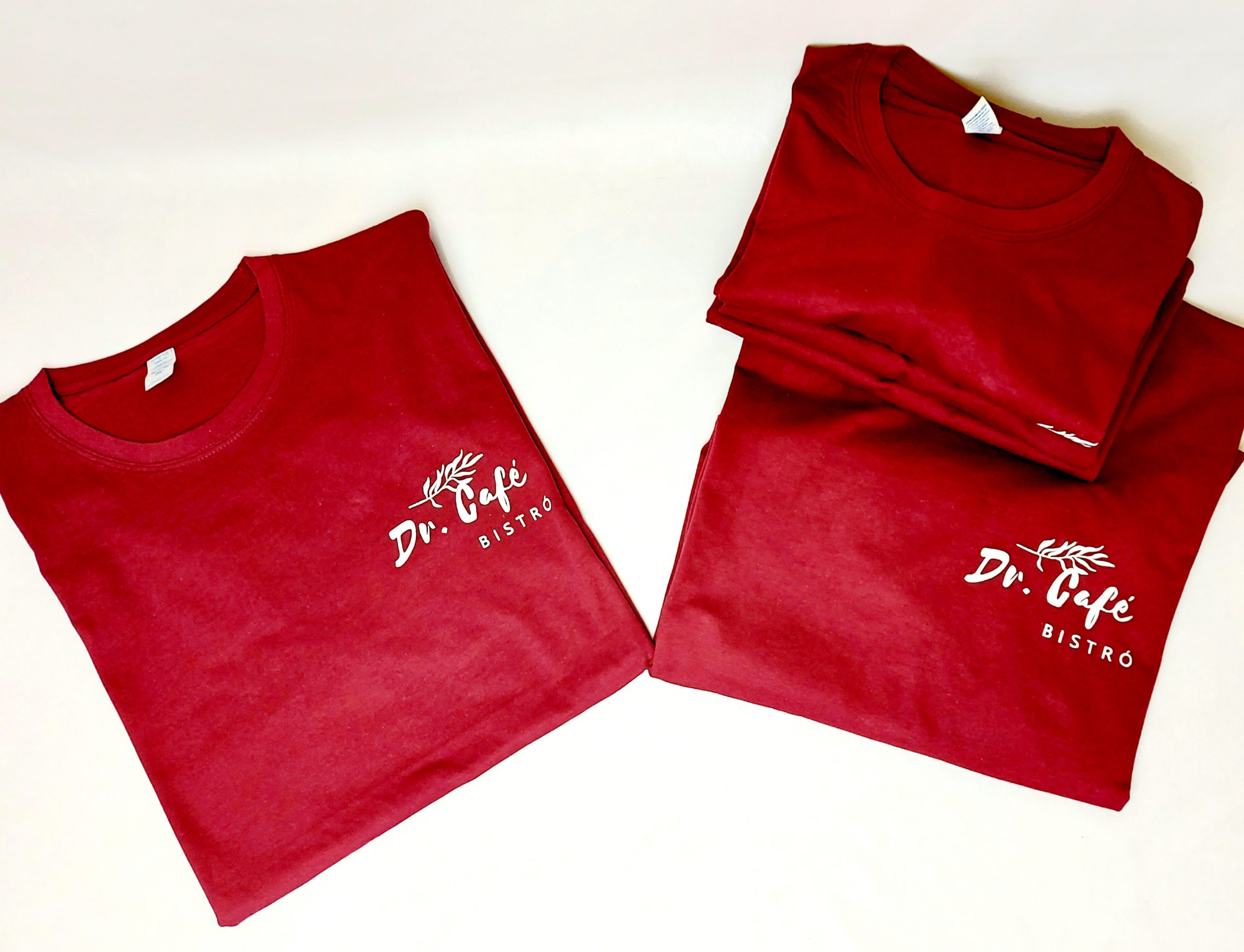 Camisetas logo delantero (pack 10 unidades)