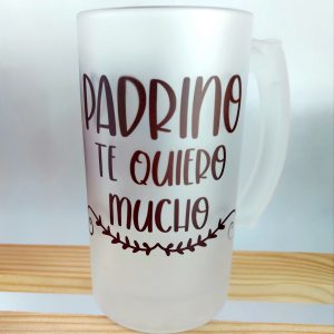Jarra cerveza padrino