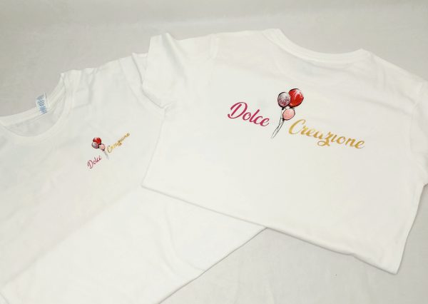 Camisetas blanca, logo. pack 10 unid. - Imagen 3