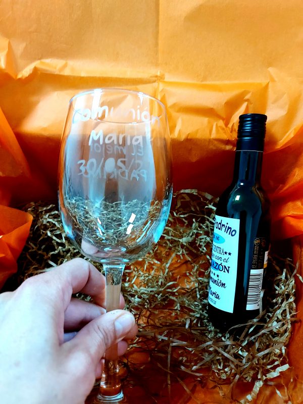 Copa vino con lámina - Imagen 6
