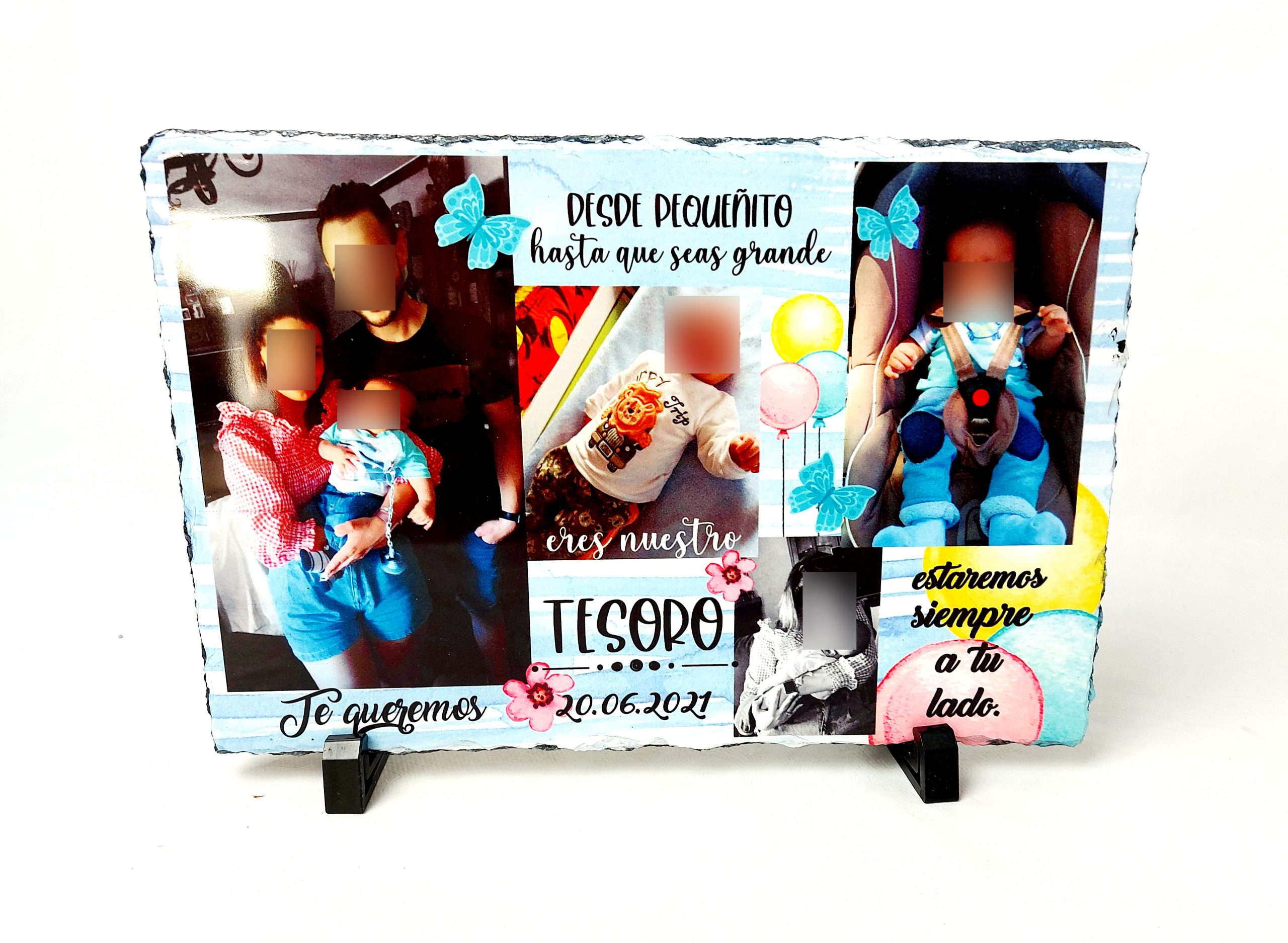 Piedra pizarra padrinos - Imagen 2