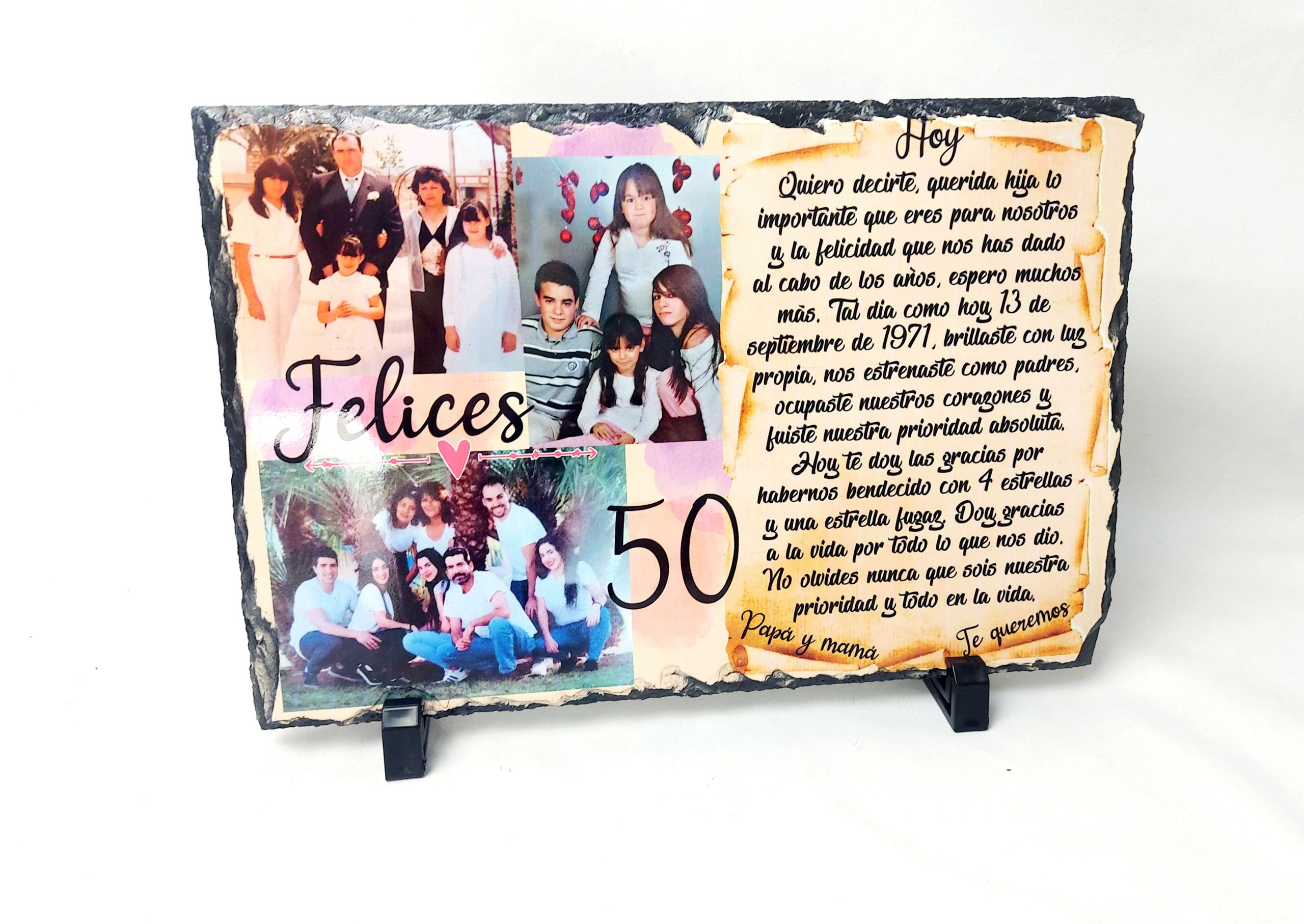Piedra pizarra personalizada - Imagen 6