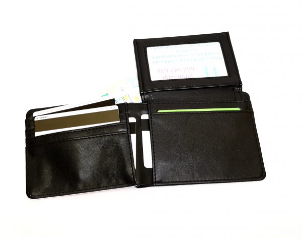 Billetera de hombre con porta dni. - Imagen 9