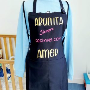 Delantal abuelita cocinas con amor
