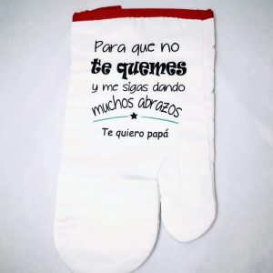 Manopla cocina muchos abrazos