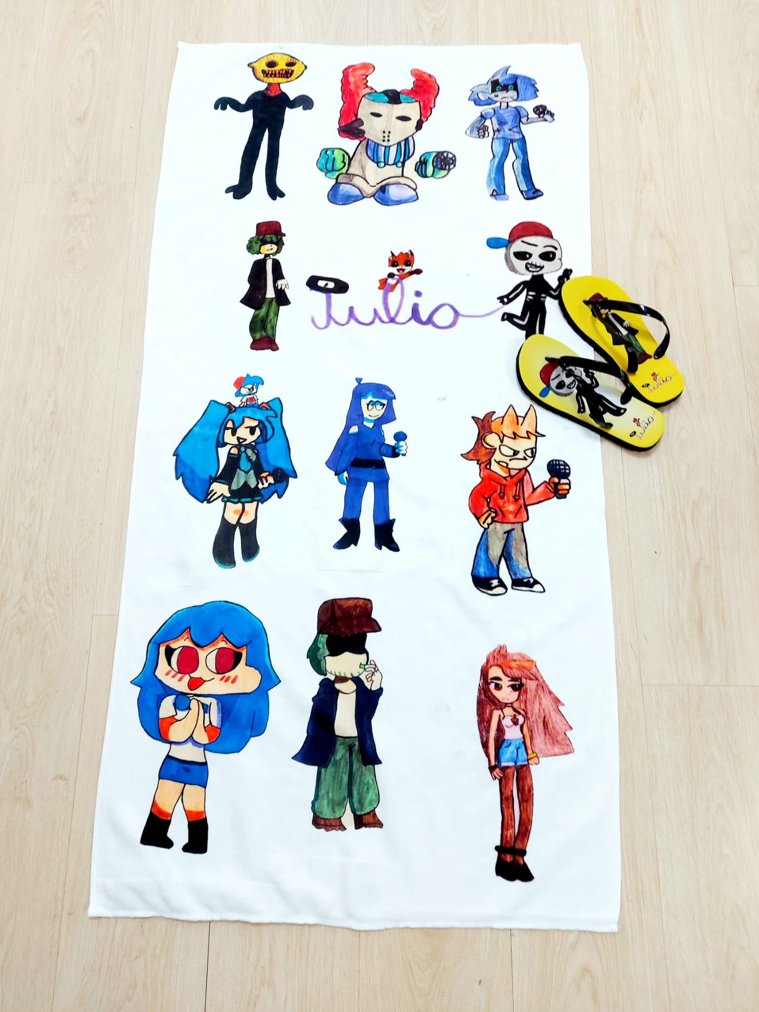 Toalla dibujos niñ@s - Imagen 7