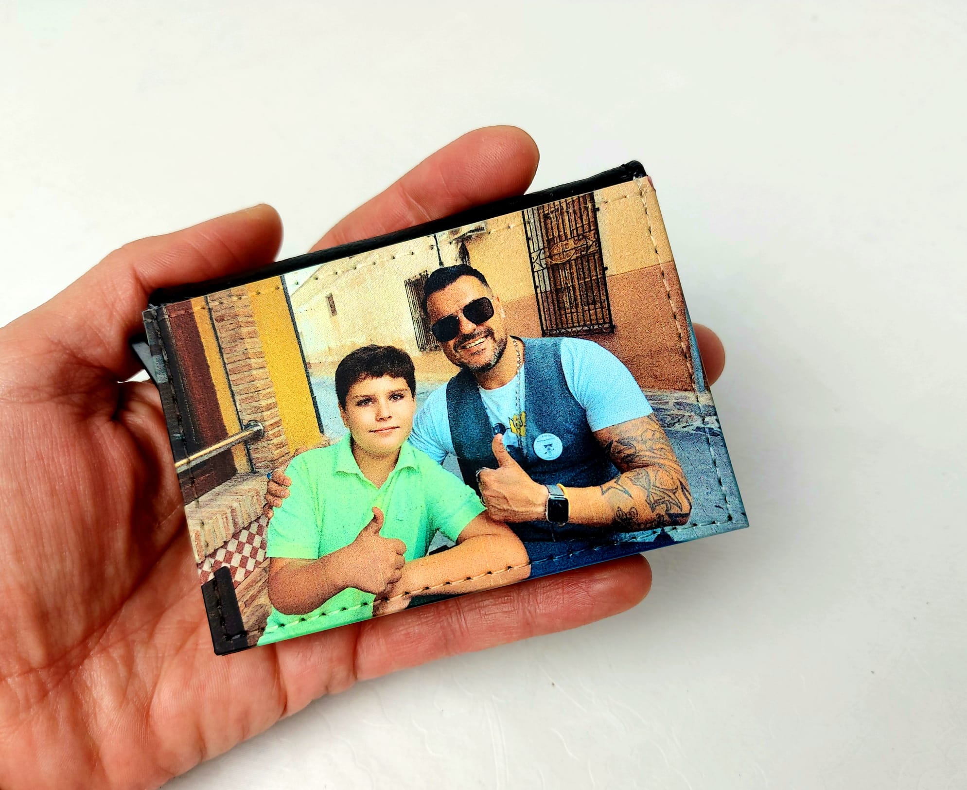 Cartera con tarjetero