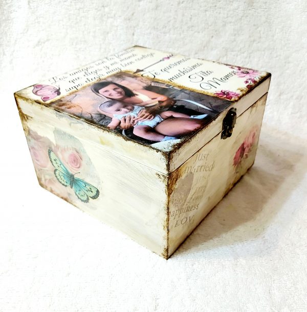 Caja de madera 17 x 27.5 x 27.5 cm - Imagen 5