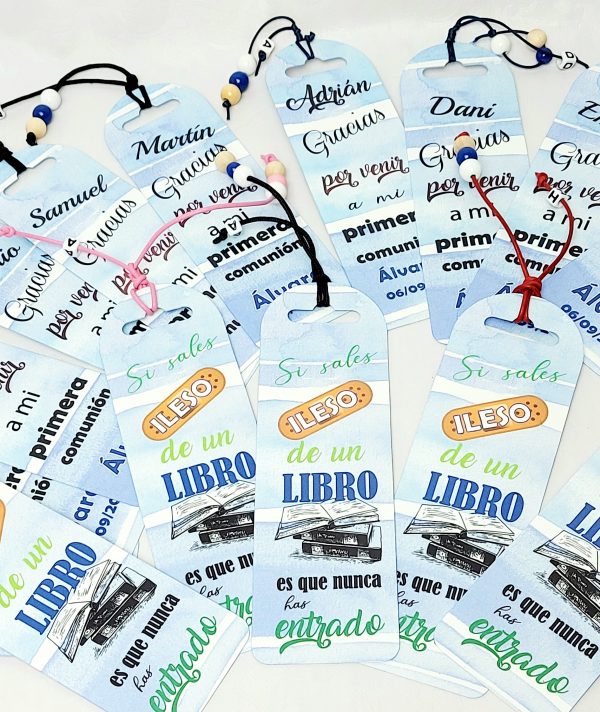 Marca Páginas comunión niño (min. 10 und) - Imagen 3