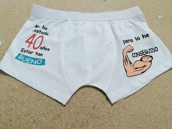 Pack zapatillas y boxer hoy cumplo - Imagen 2
