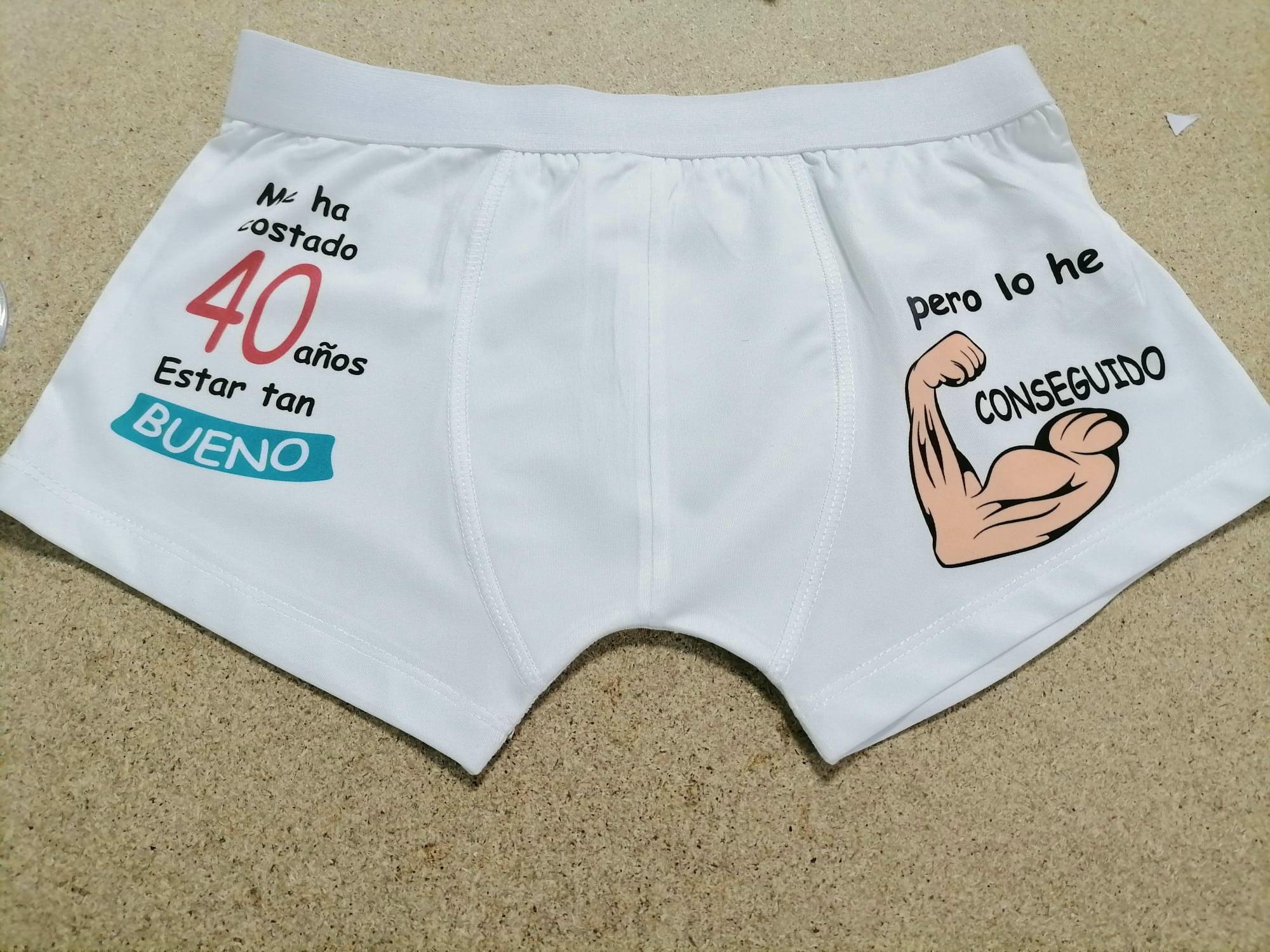 Pack zapatillas y boxer hoy cumplo - Imagen 2
